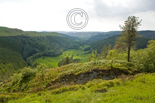 View from Bwlch Nant-yr-arian Wales DMO387